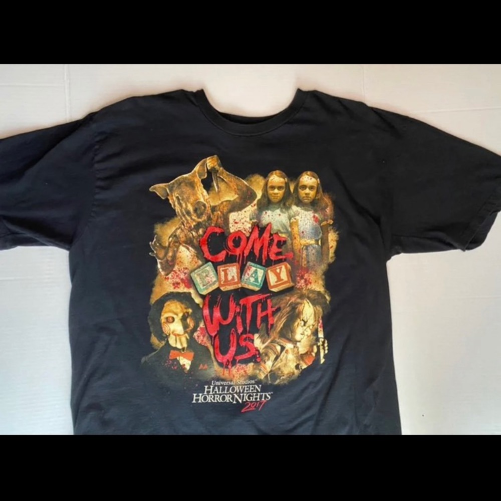 HHN 2017 Come play with us shirt